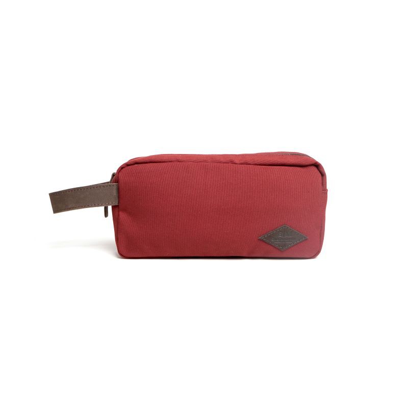 Tas Tangan Wanita Handbag Pouch EASTMOVIN Wanita Rakia Kanvas TEBAL Tahan Air &amp; Kulit Maroon