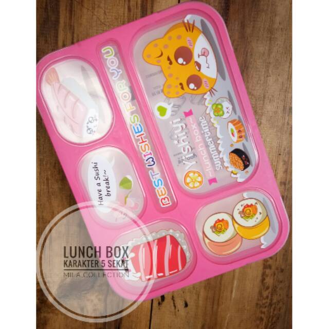 Lunch box yooyee karakter