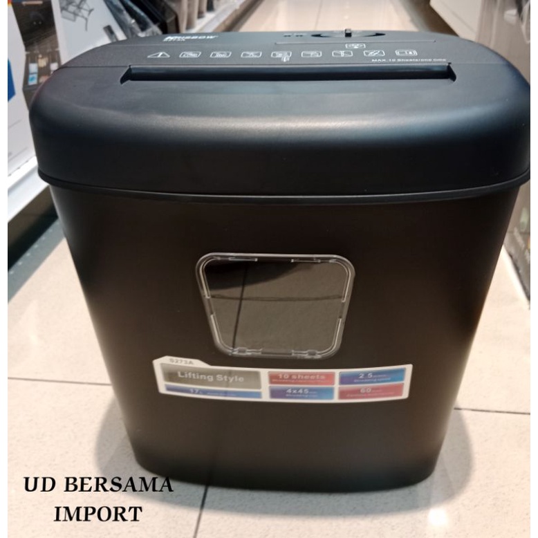 Krisbow Mesin Penghancur Kertas Paper Shredder S273A Original