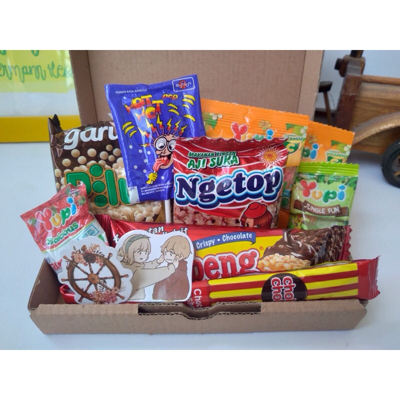 

MINI HAMPERS SNACK || MINI BOX SNACK || HAMPERS SNACK MURAH