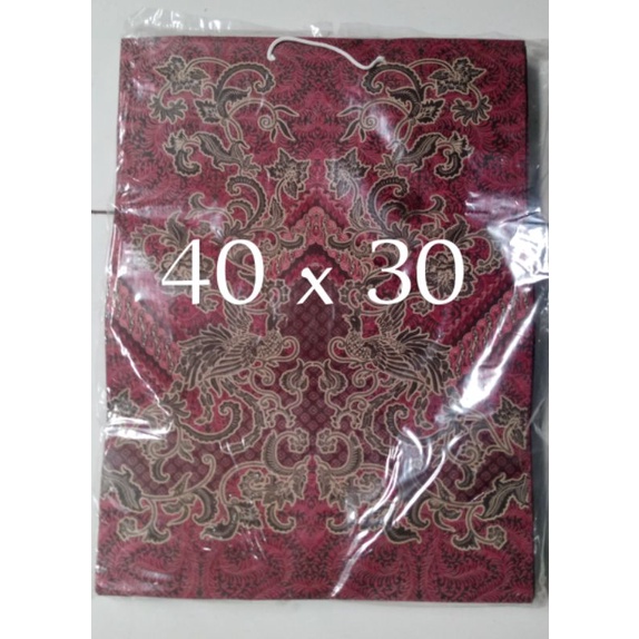 

(12pc) Paperbag Batik 40x30 CM
