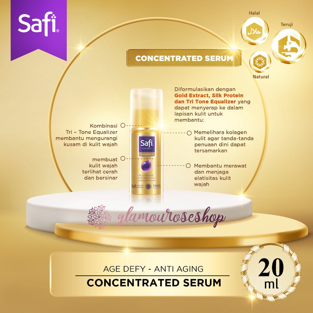 ❤️Glamouroseshop❤️ Safi Age Defy Concentrated Serum 20 ml