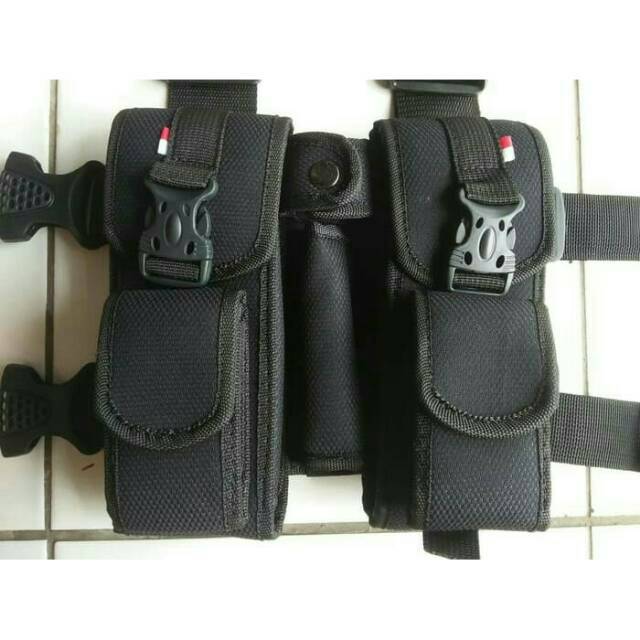 Tempat Magazin Paha - Box Magazen - Box Magasen - Tactical - Army - Brimob - Perbakin - Airsoft