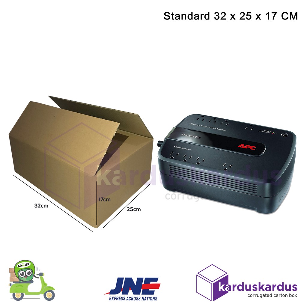 

KARDUS | BOX | KARTON PACKING ( 32 x 25 x 17 ) BARU POLOS