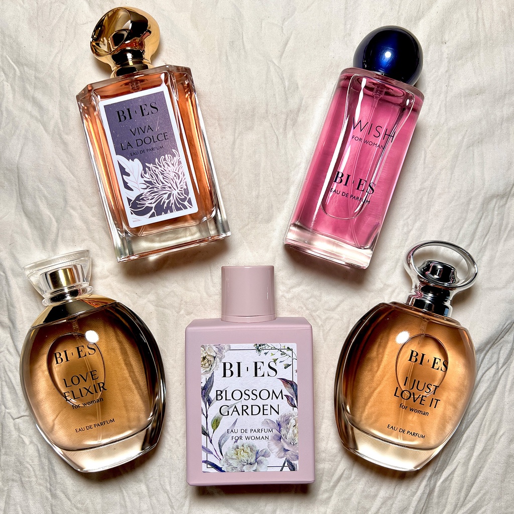 [Decant Share] Bies Parfum Wanita - EDP | Viva La Dolce | Love Elixir | Blossom Garden | I Just Love It | Wish | Blossom Hills | Blossom Avenue | Cecile