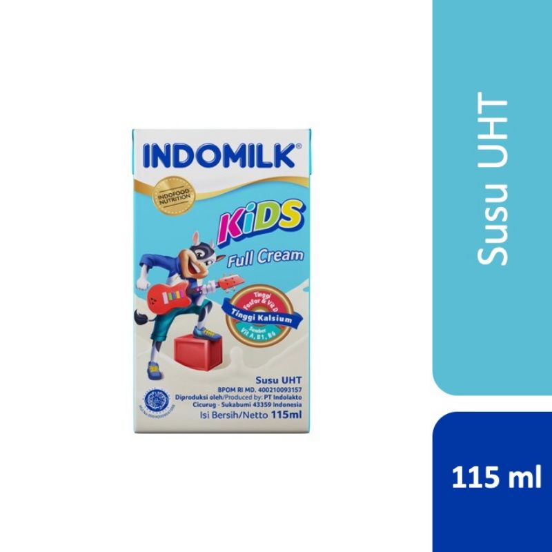 Indomilk Kotak 115ml Vanilla Cokelat