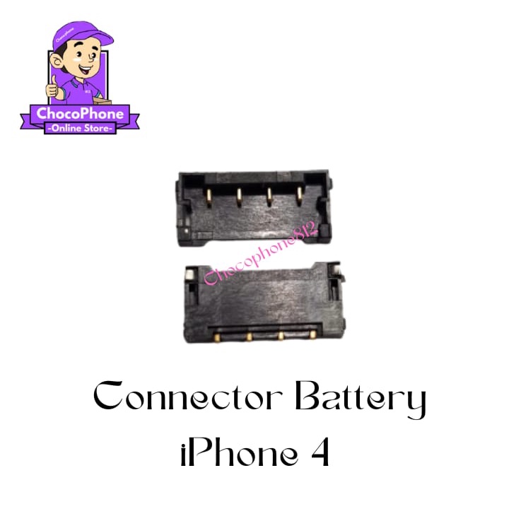 KONEKTOR BATERAI IPHONE 4 4G CONNECTOR BATTERY SOCKET BATRE ORIGINAL