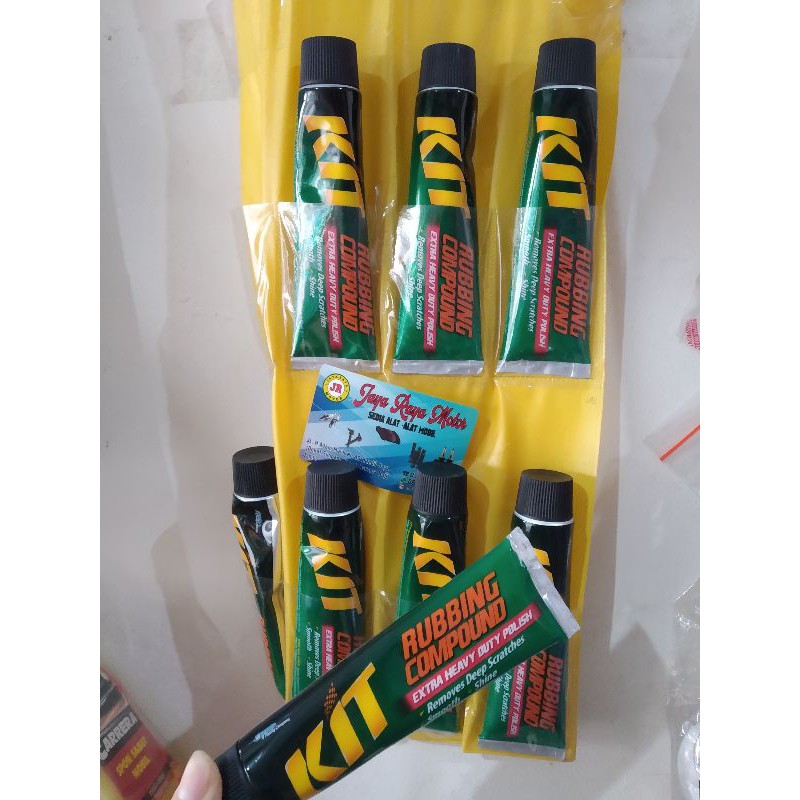 Kompon Mobil Motor Kompon Odol KIT RUBBING Compound 60gram