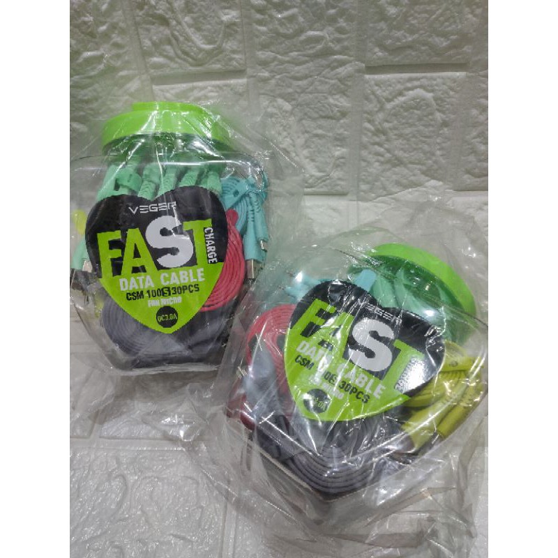 Kabel veger fast charger micro usb ( 1 toples 30pcs )