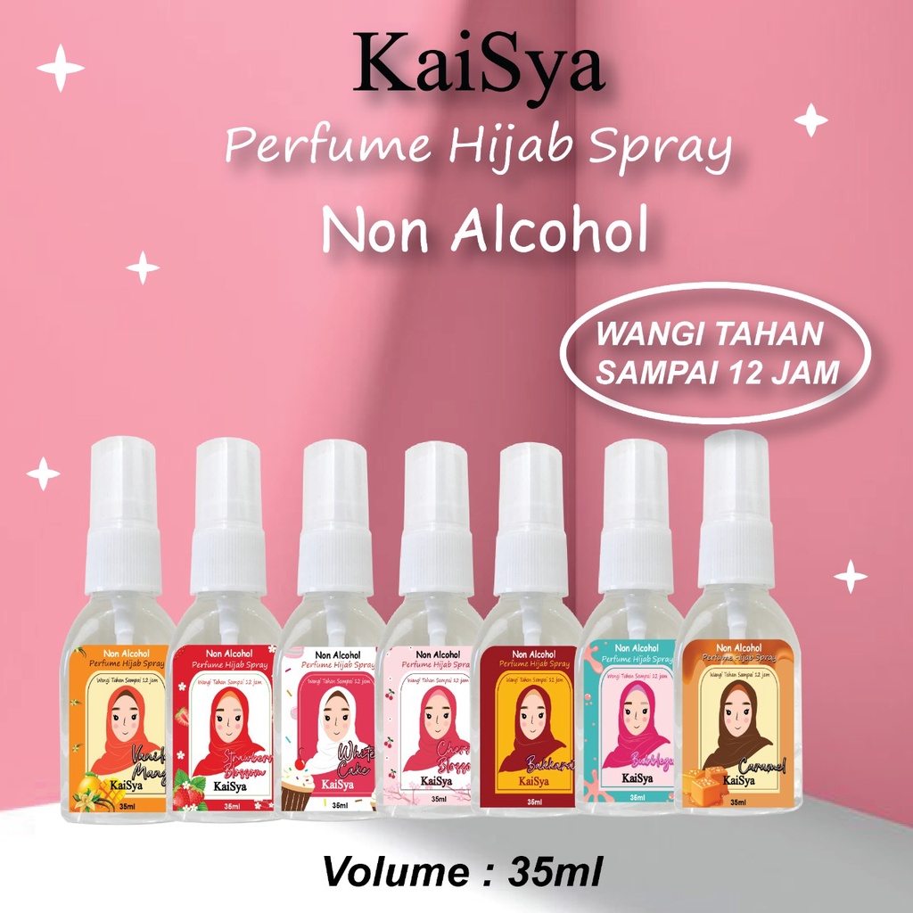 Kaisya Parfum Hijab 35ml - Non Alkohol