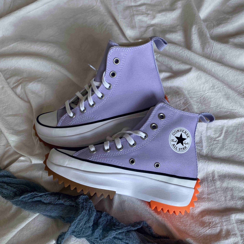 platform converse purple