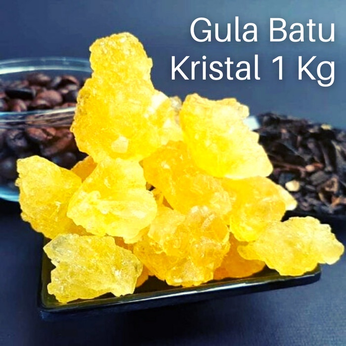 

Gula Batu Kristal Packaging 1KG - Gula Batu Rendah Kalori Kualitas Alami