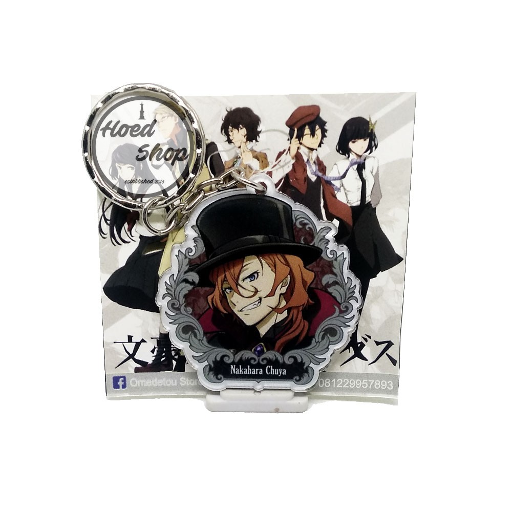 Gantugan Kunci Anime Bungou Stray Dogs Chuuya Nakahara