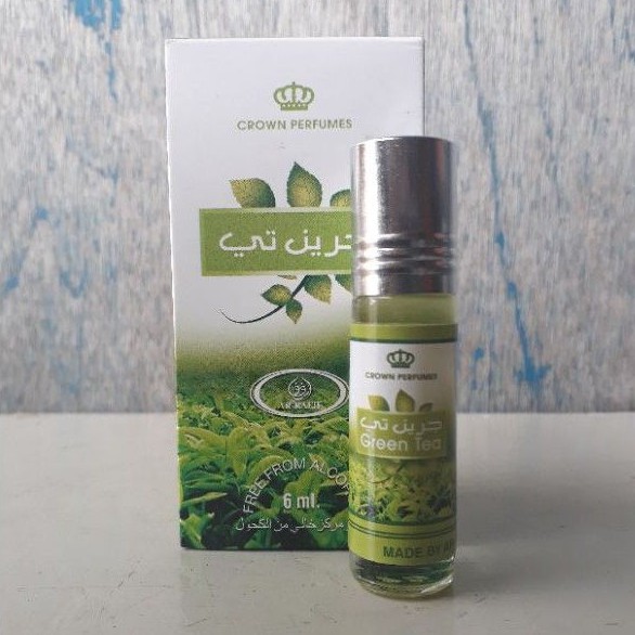 GREEN TEA Parfum AR-RAFIF 6ml Minyak Wangi Roll On Non Alkohol