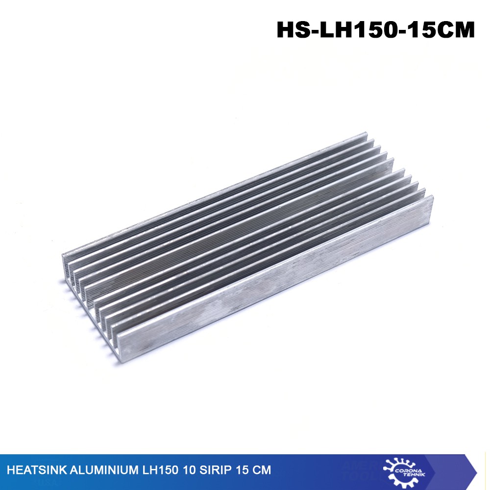 LH150 10 Sirip 15 cm Heatsink Aluminium