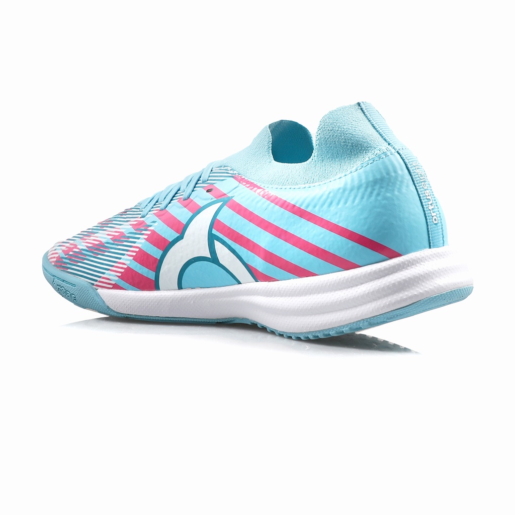 SEPATU FUTSAL ORTUSEIGHT CATALYST GLITCH IN - AQUA PINK WHITE