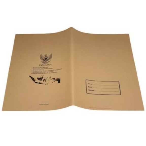 Sampul Buku Coklat