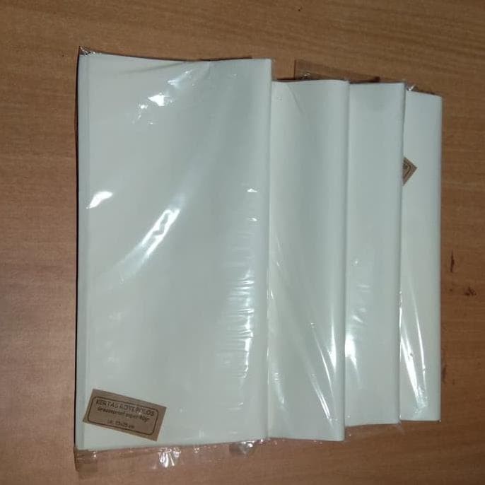 

tgeWS4 Kertas Bungkus Kebab/ Burger/ Roti Polos, Ukuran 25X25 Cn Z204Vdrx