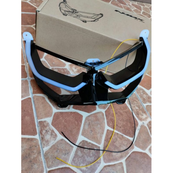 Topeng + Lampu Alis Nmax 2020 RGB