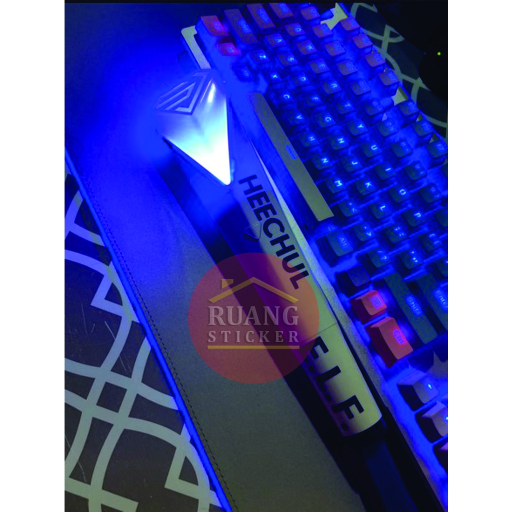 LANGSUNG JADI STIKER HOLOGRAM SUPER JUNIOR NAMA MEMBER LIGHTSTICK DECAL STICKER SUJU