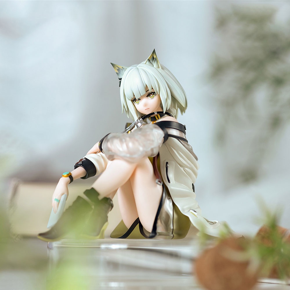 Mainan Action Figure Anime Arknights Kal 'Tsit F: Nex Mie Stopper Bahan Pvc 10cm Untuk Hadiah