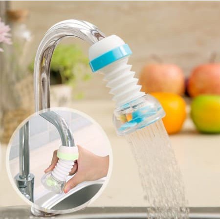 Sambungan Kran FLEXIBLE irit air Keran Splash Shower + Filter Air v4