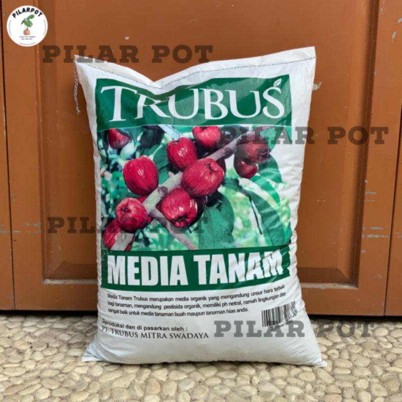 tanah untuk tanaman media tanam organik TRUBUS - siap pakai trubus