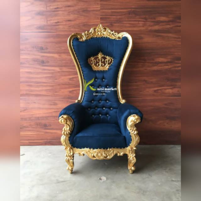 Sofa syahrini single kursi sofa hias ruang tamu mewah bahan kayu jati asli jepara