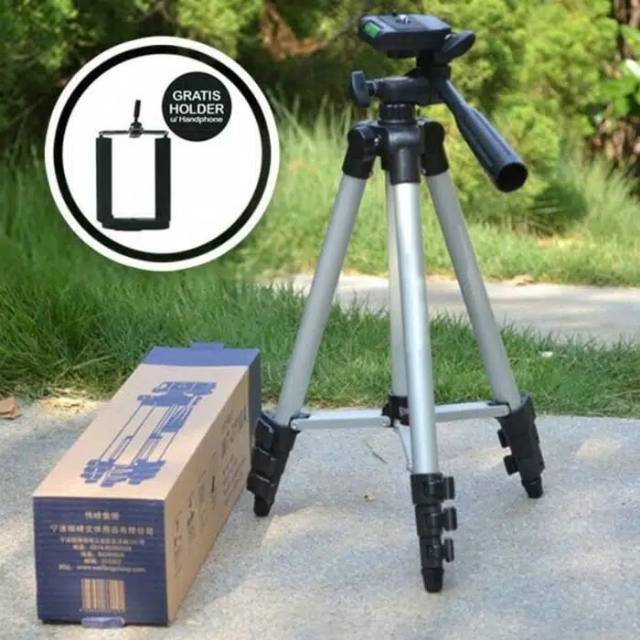 Tripod kamera weifeng WT 3110 for all camera free tas,holder U camera vlog tripod