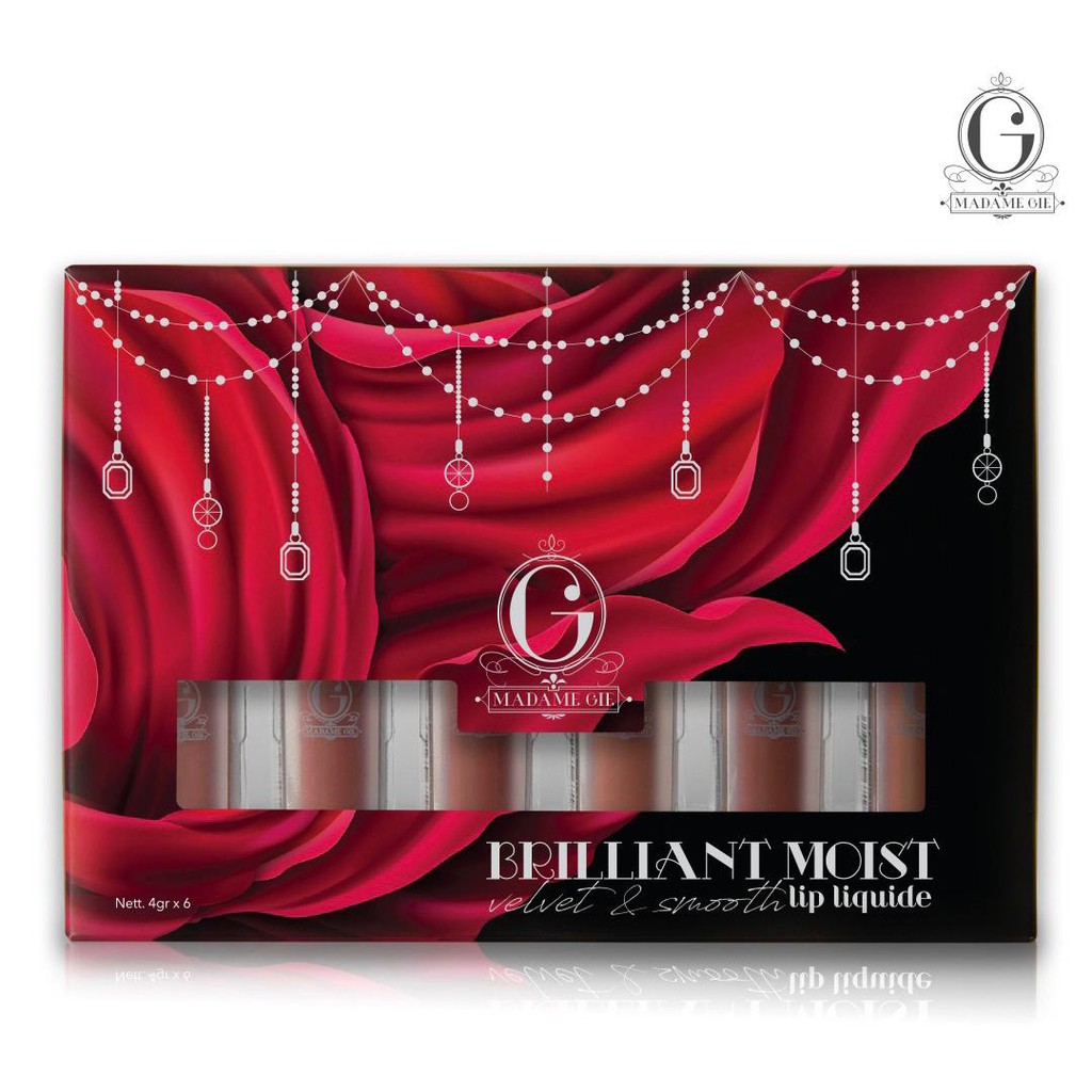 Madame Gie Brilliant Moist Velvet &amp; Smooth Lip Liquide