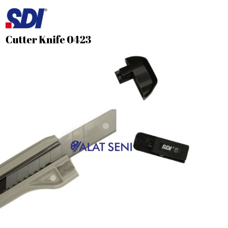 SDI Cutter Knife 0423 - SDI Cutter 0423 Auto Lock - SDI Cutter Besar