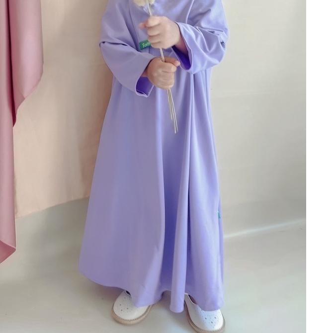 ☇ Baju Muslim Bayi Perempuan 1 Tahun Gamis Anak Premium Terbaru Setelan Hijab Bayi Cewek Muslimah ☚