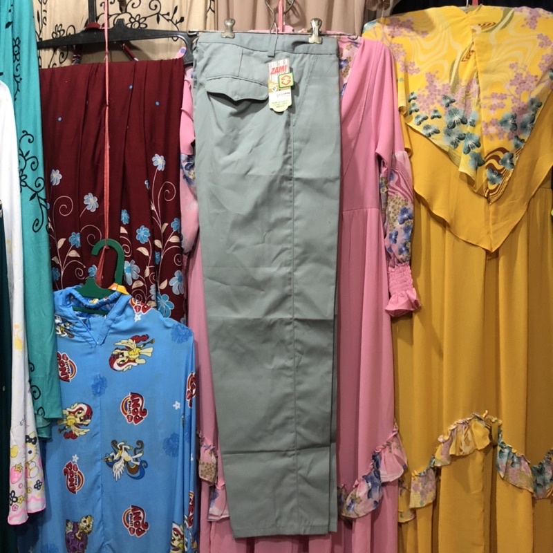 Celana SMA Zami / Celana SMA Pria / Celana Abu-Abu SMA