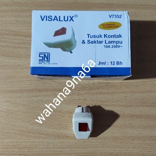 Steker saklar lampu on off visalux v7352