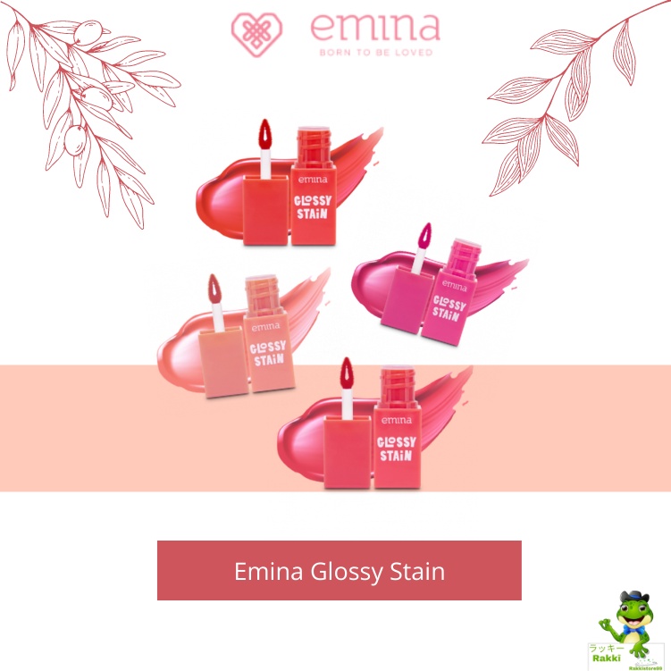 ❣️Rakkistore99❣️ Emina Glossy Stain (100% Original)