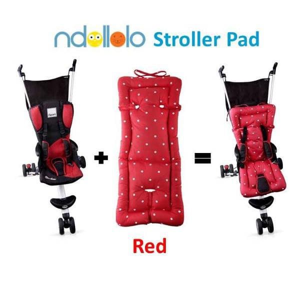 Alas Stroller Isport - Alas Bantal Stroller - Ndollolo Stroller Pad - Bantalan Stroller