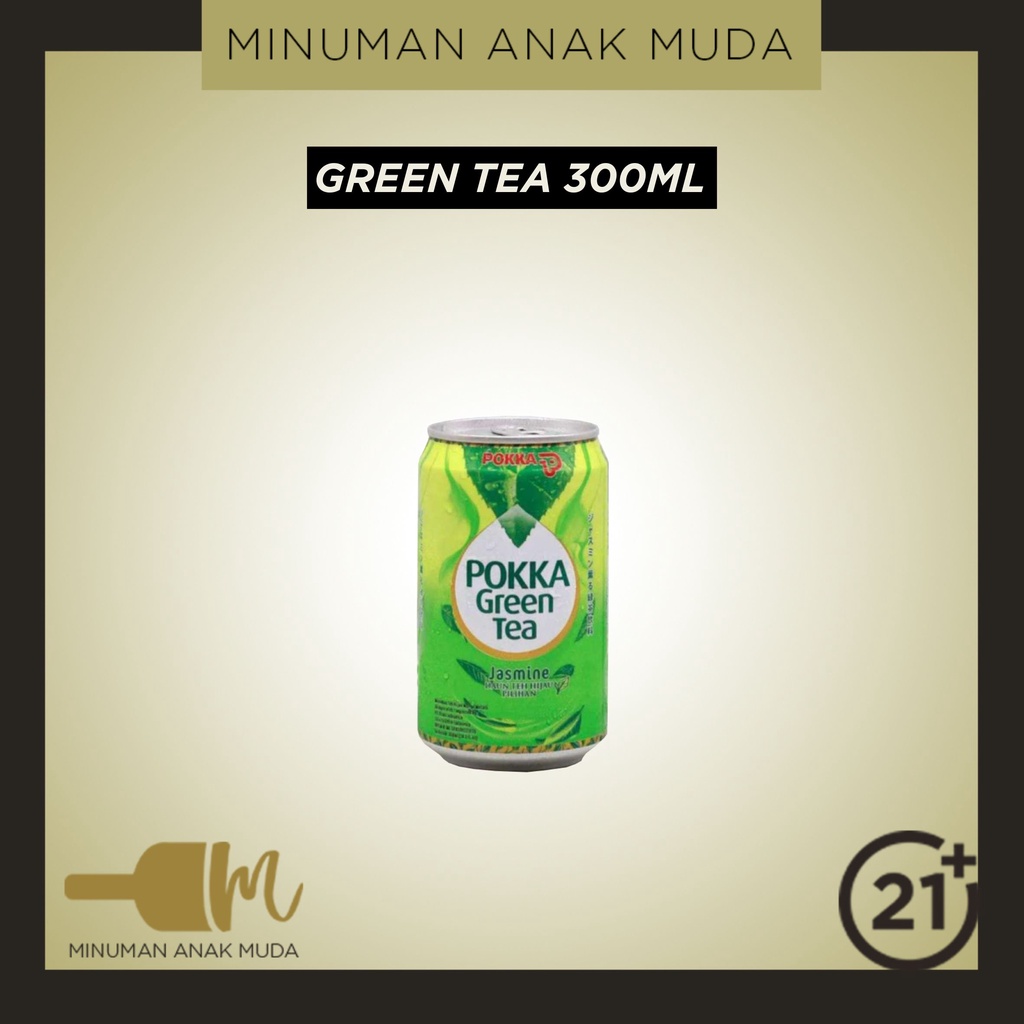 

Pokka Green Tea 300ml Kaleng - Minuman Anak Muda