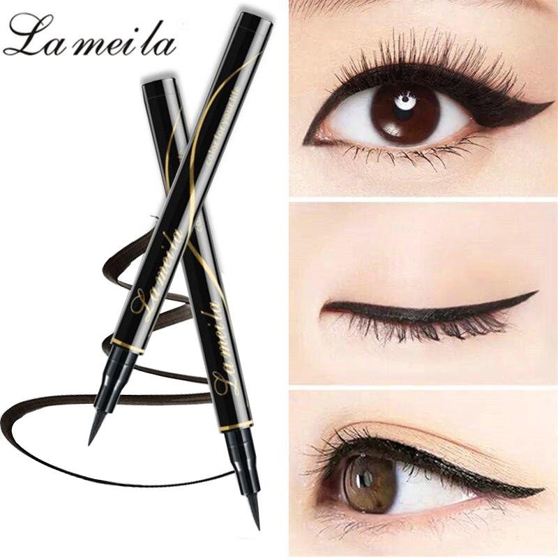 HOPE STORE  - [ BISA COD ] ORIGINAL LAMEILA Eyeliner Pen Pencil Hitam Waterproof Anti Air dan Tahan Lama