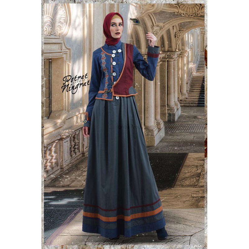 Gamis Tuneeca Potret Ningrat T-0319084 Size S