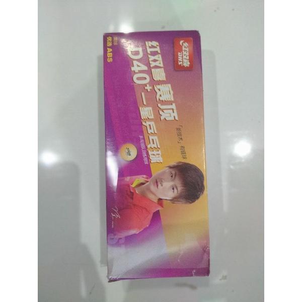 Bola pingpong/tenis meja DHS 1 bintang murah