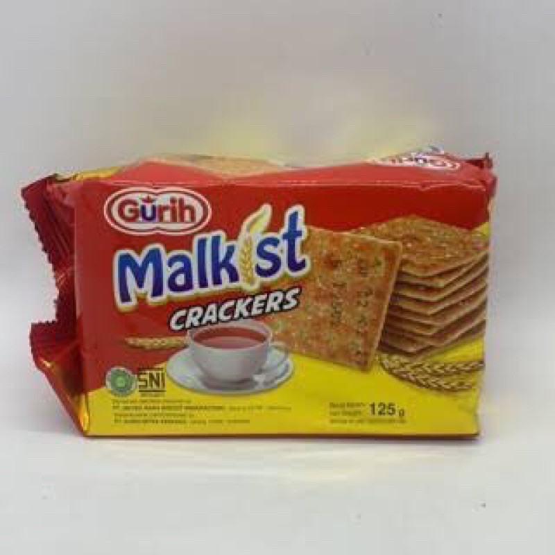 

Gurih Malkist Crackers 125gr