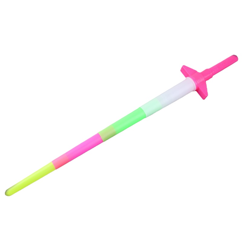 Mary Party Light Kedip Bintang Glow Extendable Light Mainan Rainbow Sword Party Night Concert Lamp