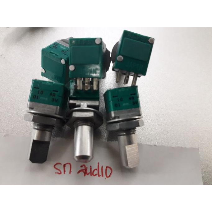 POTENSIO ALPS RK097 GREEN (100K) STEREO part-el90 Berkualitas