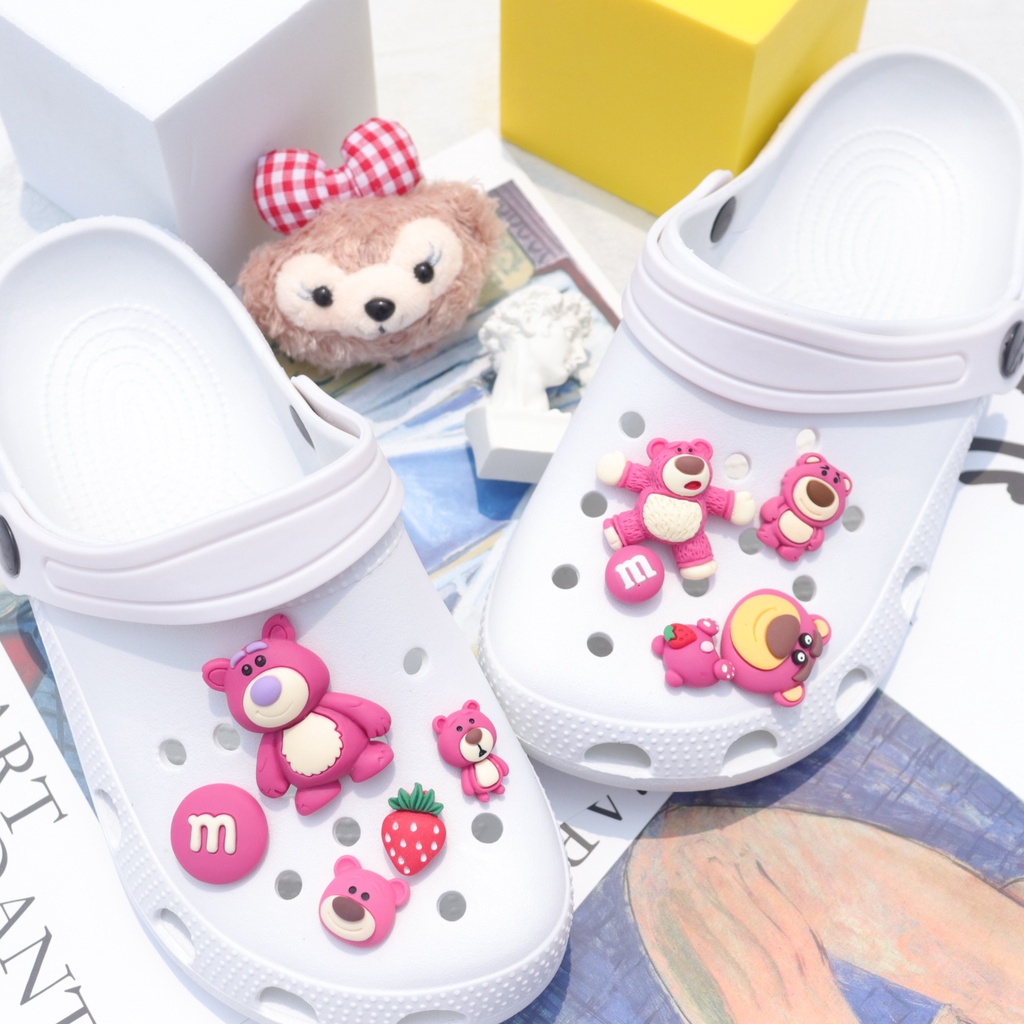 Set Aksesoris Sepatu Charms Jibbitz Crocs Crocs Jibbitz Charms Jibbitz Charms Jibbitz Untuk Wanita Charms