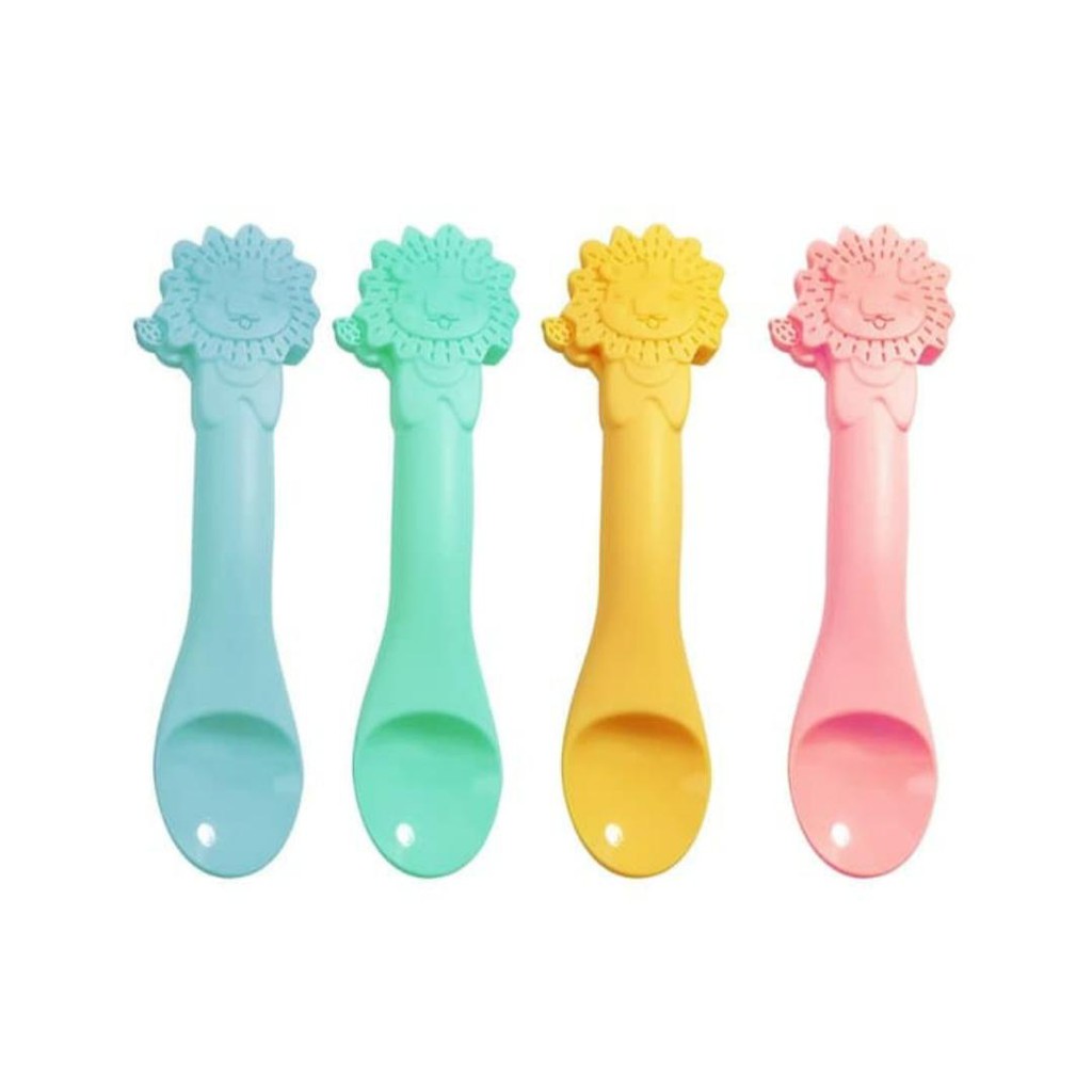 Little Giant LG 1122 Character Silicone Spoon Sendok Makan Bayi