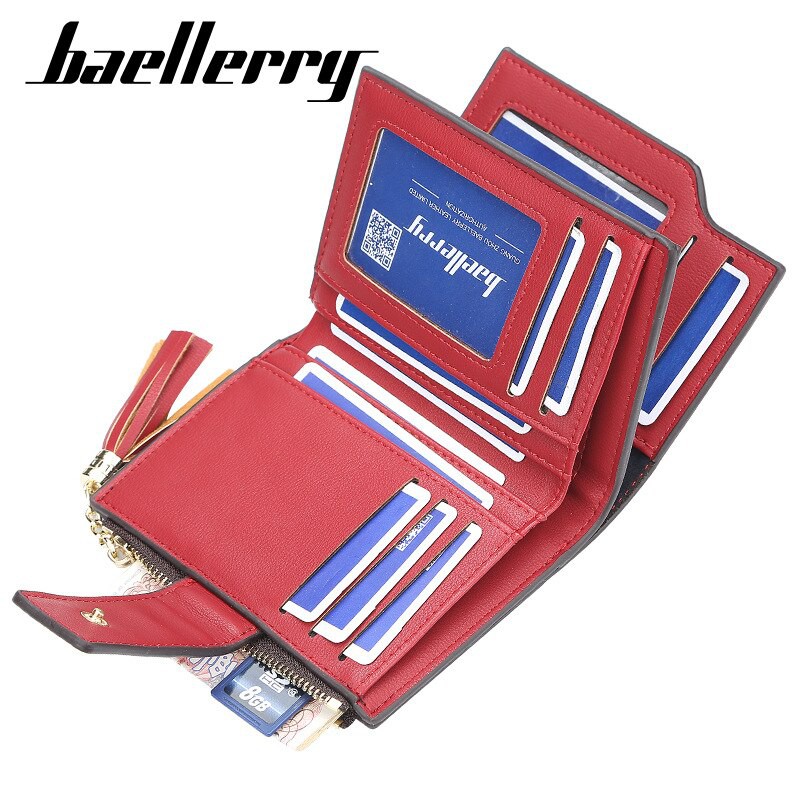 BAELLERRY 1803 Dompet Wanita Kecil Bahan Kulit PU Leather Premium WATCHKITE WKOS