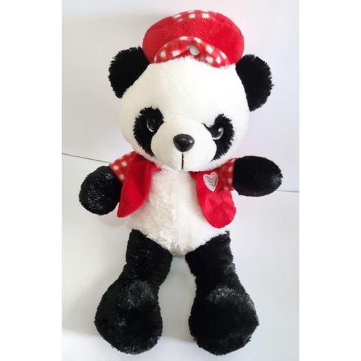 boneka panda topi