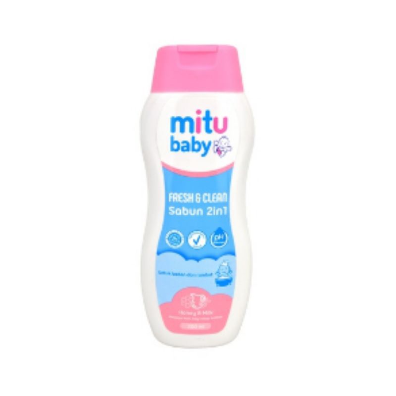 SHAMPOO BAYI MITU BABY FRESH &amp; CLEAN 200ml