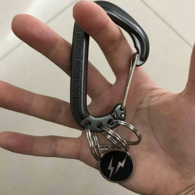 Fragment design x Uniform Experiment Carabiner & FPAR Tote Bag
