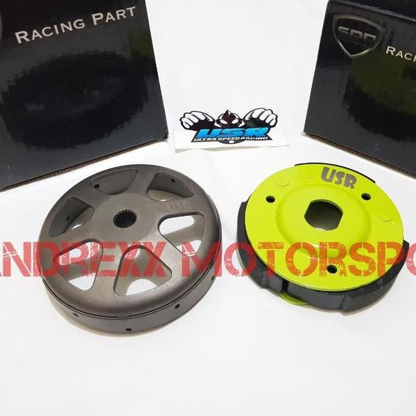 Turun Harga    Paket Kampas Ganda Mangkok USR-SRP For Vario 125-Vario 150-PCX 150